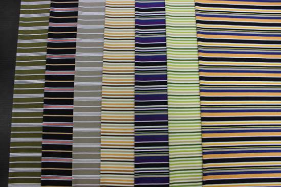 絲光色織、提花、彩條